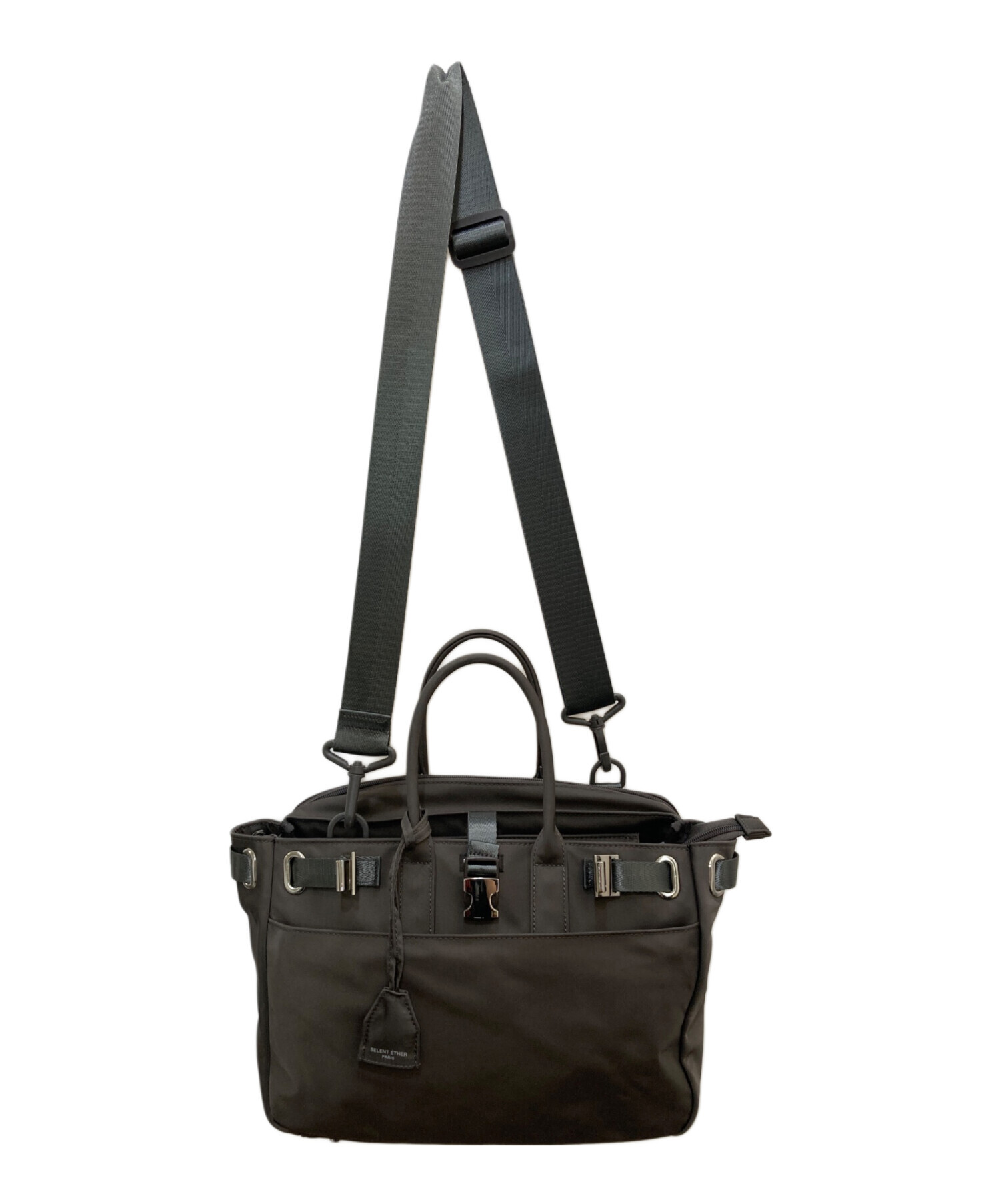 セレンエーテル ファッション SELENT ETHER ブラウン ビジネスバッグ