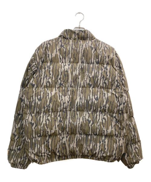 stussy（ステューシー）stussy (ステューシー) カモ柄ダウンジャケット/Mossy Oak Down Puffer カーキ サイズ:Lの古着・服飾アイテム