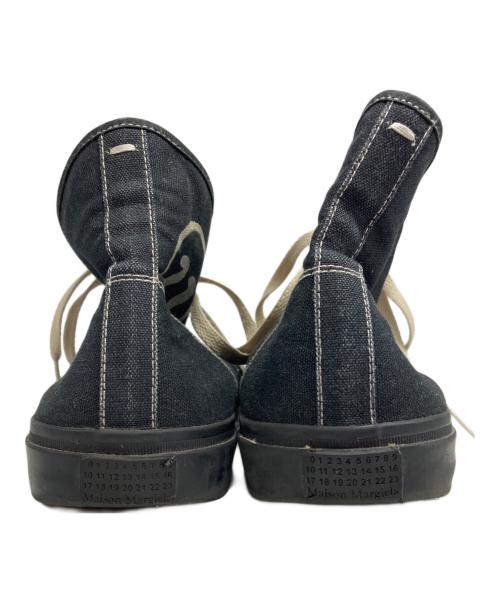 Maison Margiela（メゾンマルジェラ）Maison Margiela (メゾンマルジェラ) Tabi ハイカットスニーカー ブラック サイズ:43の古着・服飾アイテム