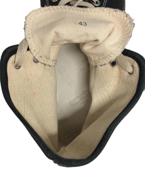 Maison Margiela（メゾンマルジェラ）Maison Margiela (メゾンマルジェラ) Tabi ハイカットスニーカー ブラック サイズ:43の古着・服飾アイテム