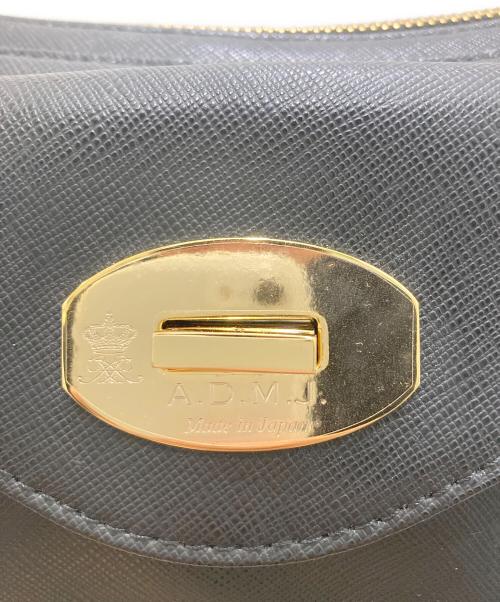 A.D.M.J.（エーディーエムジェイ）A.D.M.J. (エーディーエムジェイ) ショルダーバッグ ブラックの古着・服飾アイテム