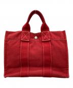 HERMESエルメス）の古着「ハンドバッグ」｜レッド