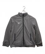 UMBROアンブロ）の古着「PADDED TRACK JACKET」｜グレー
