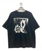 BoTT×sabukaru online BEAMS T×BEAMS Tボット×サブカルオンラインビームスティー×ビームス ティー）の古着「コラボTシャツ」｜ブラック