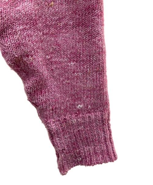 45R（フォーティファイブ・アール）45R (フォーティファイブ・アール) リネン天竺の908クリューネック ピンク サイズ:Freeの古着・服飾アイテム