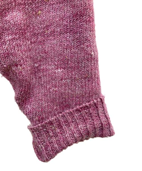 45R（フォーティファイブ・アール）45R (フォーティファイブ・アール) リネン天竺の908クリューネック ピンク サイズ:Freeの古着・服飾アイテム