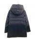HERNO (ヘルノ) Wool x down hooded down coat/ウール×ダウン フーデットダウンコート ブラック サイズ:38：45000円