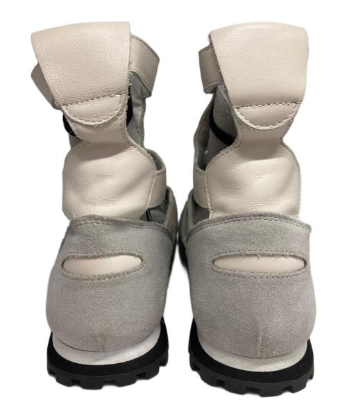 COMME des GARCONS HOMME PLUS（コムデギャルソンオムプリュス）COMME des GARCONS HOMME PLUS (コムデギャルソンオムプリュス) SPALWART (スパルウォート) MARATHON HIGH/マラソン ハイ グレー×ホワイト サイズ:42の古着・服飾アイテム