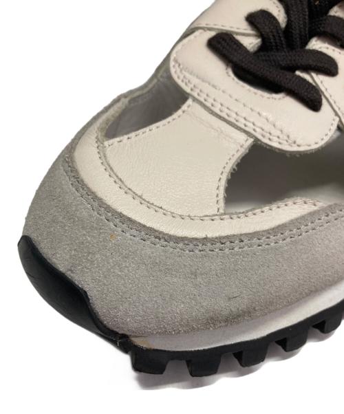 COMME des GARCONS HOMME PLUS（コムデギャルソンオムプリュス）COMME des GARCONS HOMME PLUS (コムデギャルソンオムプリュス) SPALWART (スパルウォート) MARATHON HIGH/マラソン ハイ グレー×ホワイト サイズ:42の古着・服飾アイテム