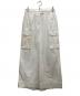 DRIES VAN NOTEN（ドリスヴァンノッテン）の古着「コットンロングスカート」｜ホワイト