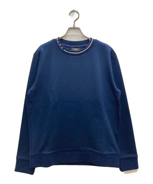 A.P.C.（アーペーセー）A.P.C. (アーペーセー) SWEAT EARL/JPS ネイビー サイズ:Sの古着・服飾アイテム