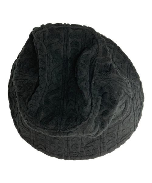 SUPREME（シュプリーム）Supreme (シュプリーム) テリーパターンクラッシャーハット/Terry Pattern Crusher ブラック サイズ:SMALL/MEDIUMの古着・服飾アイテム