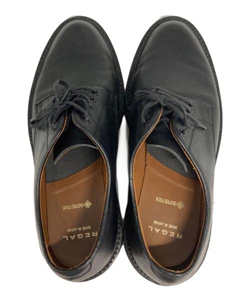 REGAL（リーガル）REGAL (リーガル) プレーントゥシューズ ブラック サイズ:25cmの古着・服飾アイテム