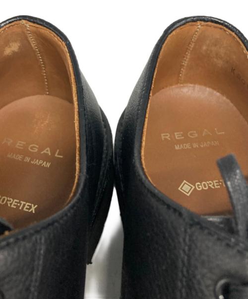 REGAL（リーガル）REGAL (リーガル) プレーントゥシューズ ブラック サイズ:25cmの古着・服飾アイテム