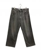 LEVI'Sリーバイス）の古着「SILVERTAB LOOSE FIT デニムパンツ」｜ブラック