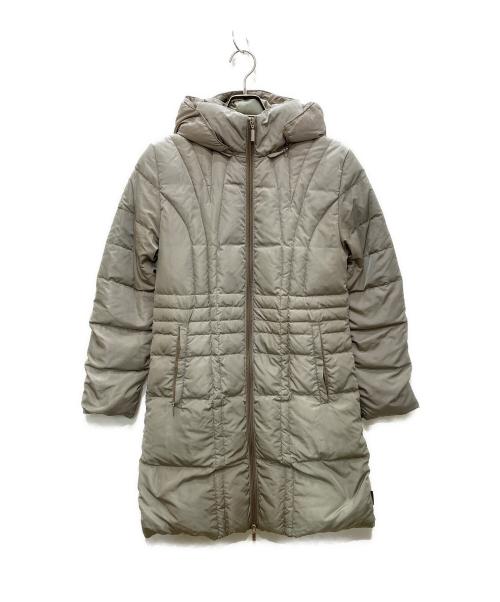 MONCLER（モンクレール）MONCLER (モンクレール) MONTANA ダウンコート ベージュ サイズ:SIZE 0の古着・服飾アイテム