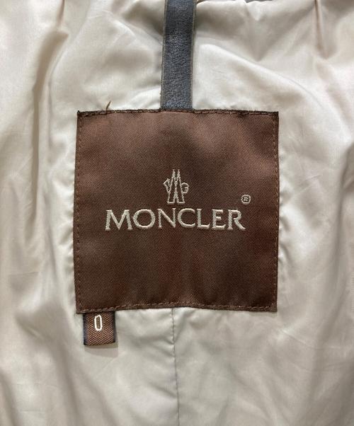 MONCLER（モンクレール）MONCLER (モンクレール) MONTANA ダウンコート ベージュ サイズ:SIZE 0の古着・服飾アイテム
