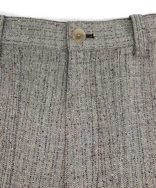 BEAUTY&YOUTH（ビューティーアンドユース）BEAUTY&YOUTH (ビューティーアンドユース) ネップツイード ペインターパンツ グレー サイズ:Ｓの古着・服飾アイテム