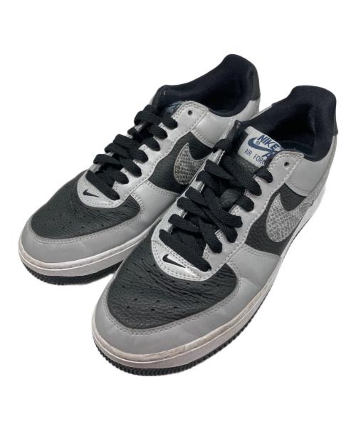 NIKE（ナイキ）NIKE (ナイキ) AIR FORCE 1 B グレー×シルバー サイズ:26の古着・服飾アイテム