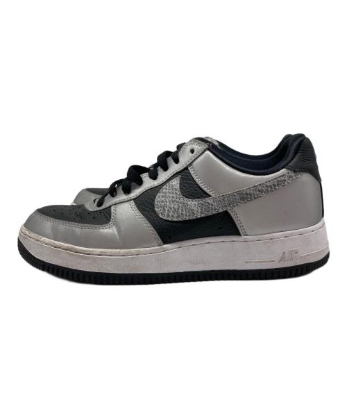 NIKE（ナイキ）NIKE (ナイキ) AIR FORCE 1 B グレー×シルバー サイズ:26の古着・服飾アイテム