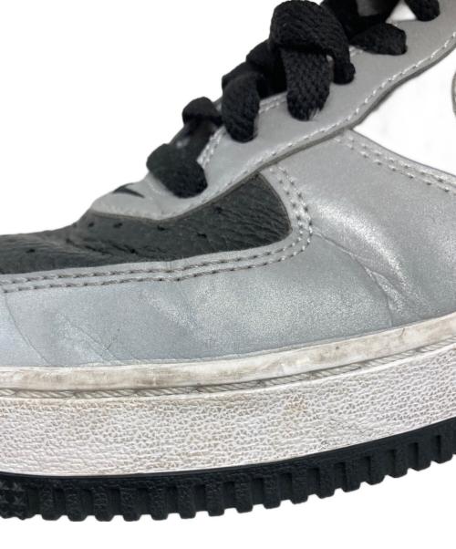 NIKE（ナイキ）NIKE (ナイキ) AIR FORCE 1 B グレー×シルバー サイズ:26の古着・服飾アイテム
