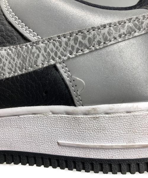 NIKE（ナイキ）NIKE (ナイキ) AIR FORCE 1 B グレー×シルバー サイズ:26の古着・服飾アイテム