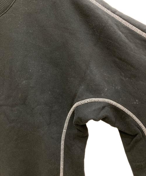 Henrik Vibskov（ヘンリック ヴィブスコフ）Henrik Vibskov (ヘンリック ヴィブスコフ) CRACKLE SWEAT/クラックル スウェット ブラック サイズ:Sの古着・服飾アイテム