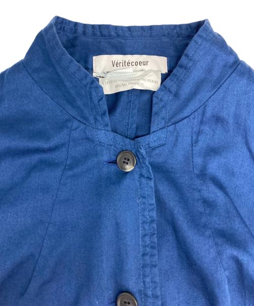 Veritecoeur（ヴェリテクール）Veritecoeur (ヴェリテクール) アローコート ブルー サイズ:02の古着・服飾アイテム