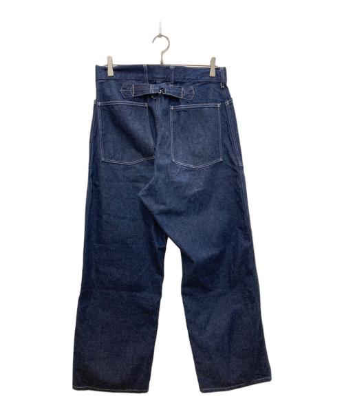 PHIGVEL（フィグベル）PHIGVEL (フィグベル) Mil Denim Fatigue Trousers/ミル デニム ファティーグ トラウザーズ インディゴ サイズ:2の古着・服飾アイテム