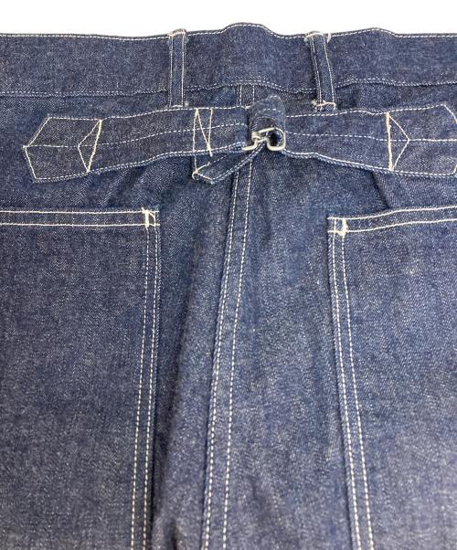 PHIGVEL（フィグベル）PHIGVEL (フィグベル) Mil Denim Fatigue Trousers/ミル デニム ファティーグ トラウザーズ インディゴ サイズ:2の古着・服飾アイテム