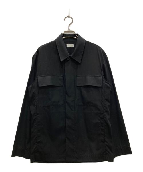 DRIES VAN NOTEN（ドリスヴァンノッテン）DRIES VAN NOTEN (ドリスヴァンノッテン) ステンカラージャケット ブラック サイズ:Smallの古着・服飾アイテム