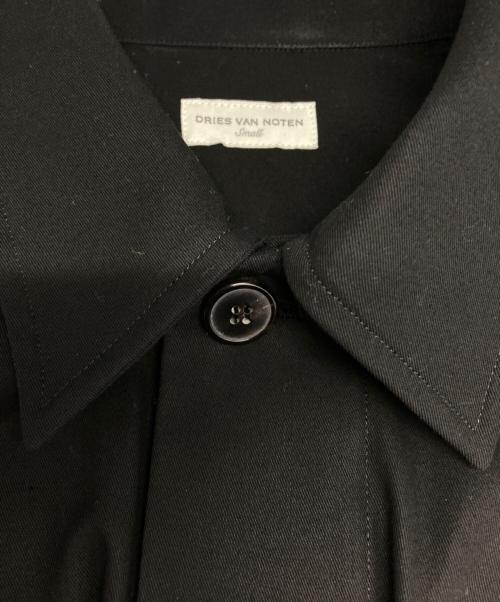 DRIES VAN NOTEN（ドリスヴァンノッテン）DRIES VAN NOTEN (ドリスヴァンノッテン) ステンカラージャケット ブラック サイズ:Smallの古着・服飾アイテム