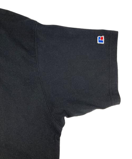 RUSSELL ATHLETIC（ラッセルアスレチック）RUSSELL ATHLETIC (ラッセルアスレチック) GARY YAMAMOTO (ゲーリーヤマモト) コラボTシャツ ブラック サイズ:Ｌの古着・服飾アイテム