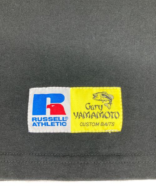 RUSSELL ATHLETIC（ラッセルアスレチック）RUSSELL ATHLETIC (ラッセルアスレチック) GARY YAMAMOTO (ゲーリーヤマモト) コラボTシャツ ブラック サイズ:Ｌの古着・服飾アイテム