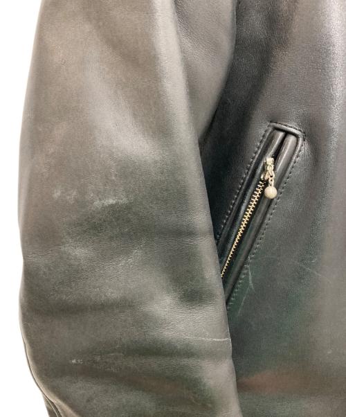 HARLEY-DAVIDSON（ハーレーダビッドソン）HARLEY-DAVIDSON (ハーレーダビッドソン) シングルライダースジャケット ブラック サイズ:Ｍの古着・服飾アイテム