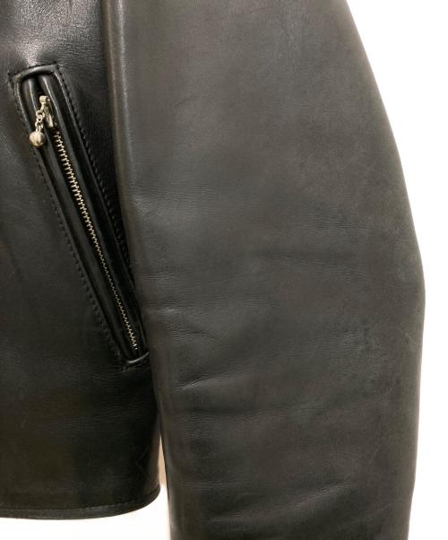 HARLEY-DAVIDSON（ハーレーダビッドソン）HARLEY-DAVIDSON (ハーレーダビッドソン) シングルライダースジャケット ブラック サイズ:Ｍの古着・服飾アイテム