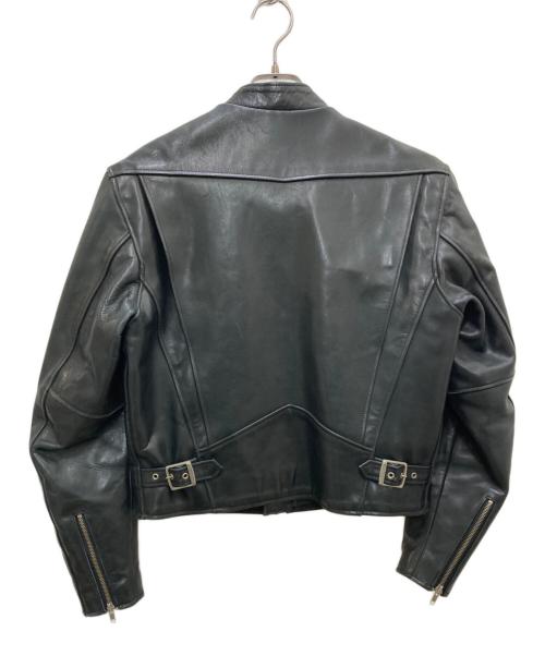 HARLEY-DAVIDSON（ハーレーダビッドソン）HARLEY-DAVIDSON (ハーレーダビッドソン) シングルライダースジャケット ブラック サイズ:Ｍの古着・服飾アイテム