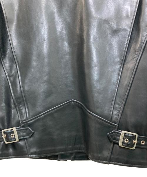 HARLEY-DAVIDSON（ハーレーダビッドソン）HARLEY-DAVIDSON (ハーレーダビッドソン) シングルライダースジャケット ブラック サイズ:Ｍの古着・服飾アイテム