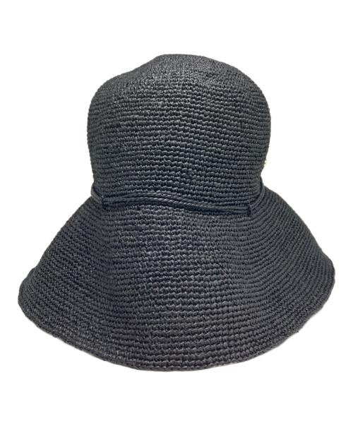 HELEN KAMINSKI（ヘレンカミンスキー）HELEN KAMINSKI (ヘレンカミンスキー) ラフィアハット ブラックの古着・服飾アイテム