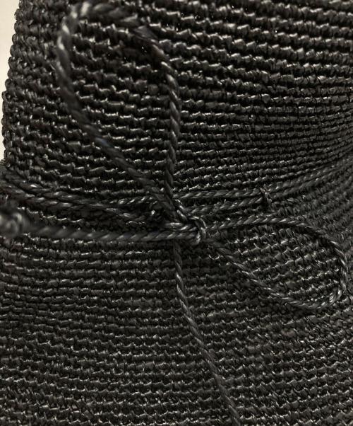 HELEN KAMINSKI（ヘレンカミンスキー）HELEN KAMINSKI (ヘレンカミンスキー) ラフィアハット ブラックの古着・服飾アイテム