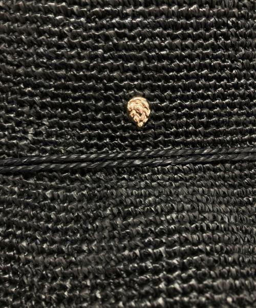 HELEN KAMINSKI（ヘレンカミンスキー）HELEN KAMINSKI (ヘレンカミンスキー) ラフィアハット ブラックの古着・服飾アイテム