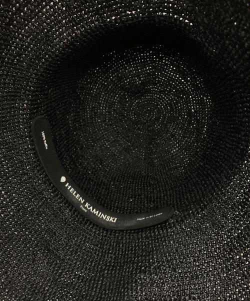 HELEN KAMINSKI（ヘレンカミンスキー）HELEN KAMINSKI (ヘレンカミンスキー) ラフィアハット ブラックの古着・服飾アイテム