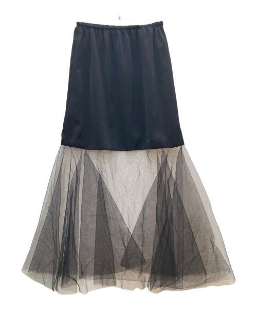 COUDRE（クードル）COUDRE (クードル) チュールスカート ブラック サイズ:Fの古着・服飾アイテム