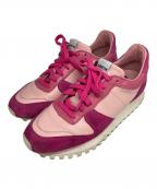 NOVESTA×DRAWERノベスタ×ドゥロワー）の古着「ローカットスニーカー」｜ピンク