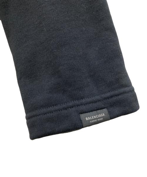 BALENCIAGA（バレンシアガ）BALENCIAGA (バレンシアガ) GRADE ROBE SWEATSHIRTギャルド/ローブ/スウェット/シャツ ブラック サイズ:Lの古着・服飾アイテム