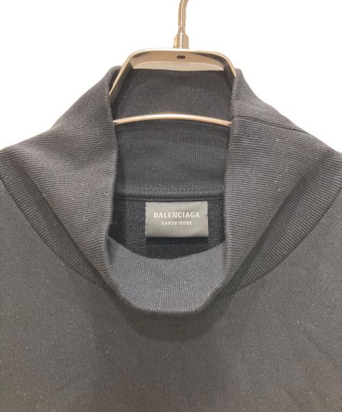 BALENCIAGA（バレンシアガ）BALENCIAGA (バレンシアガ) GRADE ROBE SWEATSHIRTギャルド/ローブ/スウェット/シャツ ブラック サイズ:Lの古着・服飾アイテム