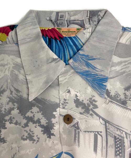 Sun Surf（サンサーフ）Sun Surf (サンサーフ) SUN SURF SPECIAL EDITION “PEACOCK” アロハシャツ グレー サイズ:Ｌの古着・服飾アイテム