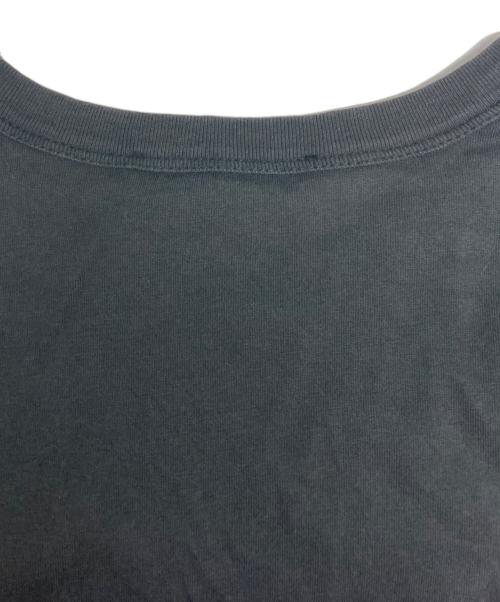 maison kitsune（メゾンキツネ）MAISON KITSUNE (メゾンキツネ) ダブル フォックスヘッド パッチ クラシックTシャツ グレー サイズ:Ｓの古着・服飾アイテム