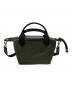LONGCHAMP (ロンシャン) ル プリアージュ エナジー XS ハンドバッグ グリーン×ブラック：14000円