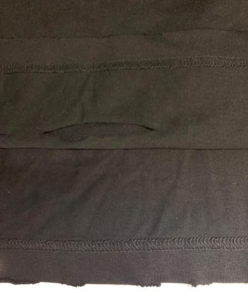 BALENCIAGA（バレンシアガ）BALENCIAGA (バレンシアガ) Destroyed Flatground Tee/デストロイド フラットグランド ティー ブラック サイズ:Sの古着・服飾アイテム